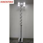 2.8m height roof mast light tower pneumatic telescopic mast vehicle roof mounted