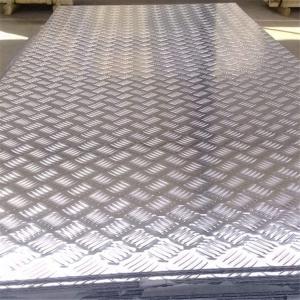 Wholesale Three rib pattern 1060 embossed aluminum plate from china suppliers