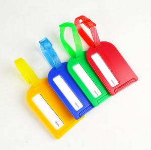 Wholesale Multi-colored Custom Logo Low Price Plastic Luggage Tag For Wholesale from china suppliers