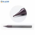 TiAlN Coating Carbide End Mill For Precise Cutting Diameter 0.2-0.9mm