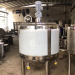 Electric Industrial Mixer Tank With Temperature Control 100-5000 Liters Capacity