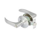 Stainless Steel Cylindrical Knob Door Lock For Hotel Bedroom Bathroom Wooden