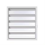Modern House Security Aluminum Glass Louver Windows With Tempered Glass