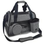 3 In 1 Pet Carrier Bag Small Cat Dog Travel Carrier Nylon PU Cotton Material