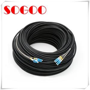 Wholesale Single Mode Fiber Optic Patch Cord PDLC -LC/UPC Duplex Armored Fiber Optic Patch Cable from china suppliers