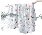 240GSM Gauze Swaddle Fabric Good Cold Resistance Baby Clothing Fabric