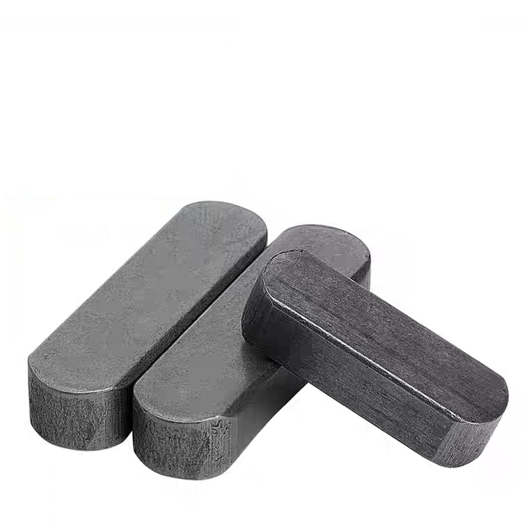 Carbon Steel Flat Parallel Key with ISO9001 2008 Certificate and Zinc Plated Surface