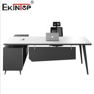 Wholesale Computer Table Office Desk Commercial Style Sample Large Writing Desk from china suppliers