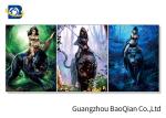 Unique 3d Gift Lenticular 3d Framed Picture With Animal / Beautiful Girl
