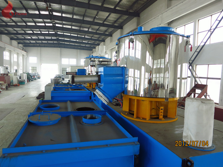 ISO Water Cooling High Speed Horizontal Mixers Pneumatic 22 KW