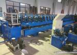 Hydraulic Cutting Steel Storage Rack Shelf Production Line With Bending