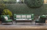 New design Hotel Aluminium Textilene chairs and table Outdoor Garden Backyard PE