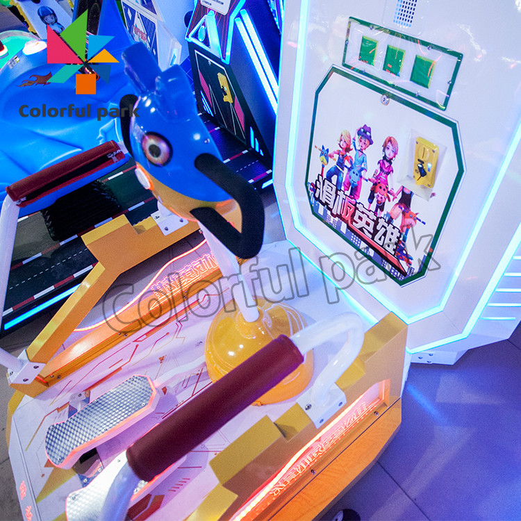 Skateboard Kid Arcade Machine Scooter 140cm Length Play Mode Adjustable