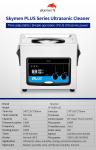 28KHz 180W Stainless Steel Ultrasonic Cleaner 0.85 Gallon For Capillary