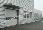 Steel Fire Security Door With Smoke Detecor Emergency Fire Resistant Garage Door