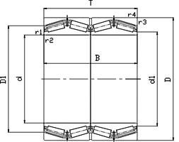 Wholesale Rolling Mill Bearings: Four-Row Tapered Roller Bearings1 331978BG from china suppliers