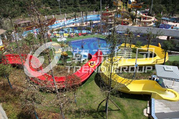 Customiazed Kids Fun Water Slide for Water Park / Fiberglass Water Park