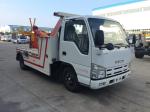3t Breakdown Wrecker Flatbed Recovery Truck , Light Duty 98hp Vehicle Engine