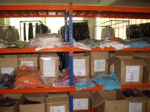 Wholesale Adjustable Multi - Level steel plate medium duty rack for fashion garment storage from china suppliers
