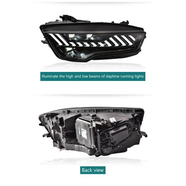 Audi A7 2011-2018 Matrix LED Headlights Plug And Play RS7 Version 6V
