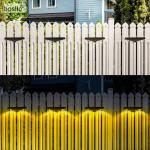 Solar Fence Lights Energy-saving Solar Lights for Gardens 1.2V 600mAh Battery
