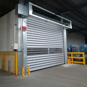 Wholesale Modern Curtain Color Automatic Roller Shutter Doors 50HZ , Single Phase from china suppliers