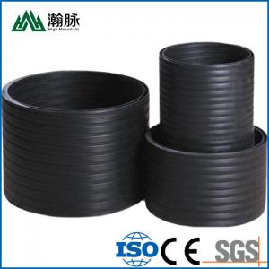 China Hollow Winding HDPE Double Wall Corrugated Pipe Shaft Road Drain Pipe on sale