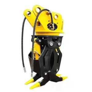 Wholesale Double Cylinder Excavator Grabber Five Claw Wood Grabber from china suppliers
