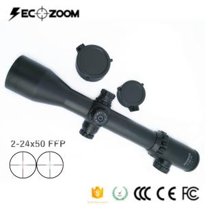 Wholesale 35mm FFP Scopes 2-24x50mm Military Long Range Rifle Scopes For Hunting / Guns from china suppliers