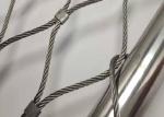 High Strength Flexible Rope Mesh Fatigue Resistance Stainless Steel Ferrule Mesh