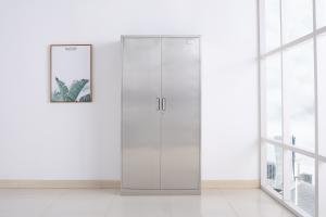 Wholesale Custom 2 Door Filing Cabinet , 0.8 - 1.2mm Stainless Steel Locking Cabinet from china suppliers