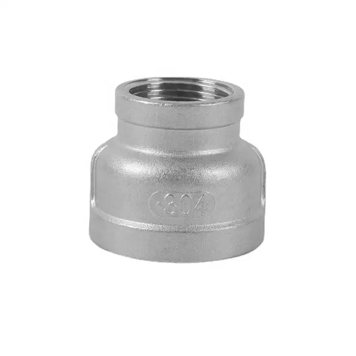 Equal Stainless Steel 201 304 316 Pipe Fitting Npt Threaded Coupling Socket Reducer