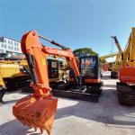 Mini Used Excavator ZX55 Low Working Hours HITACHI ZX55USR Crawler Excavator