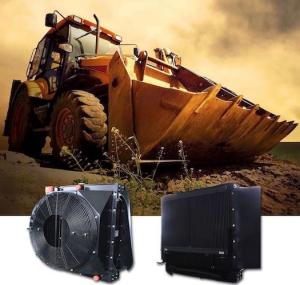 Wholesale construction machinery aluminum oil cooler with bar and plate construction from china suppliers