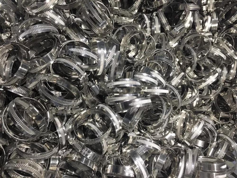 ANSI/ASME Standard Slotted Head Screw Hose Clamps for German Type Heavy Duty Bolts and Stainless Steel ODM Customization