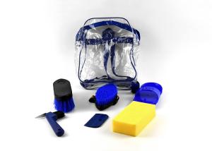 Wholesale 7 Pieces Horse Grooming Kit , PVC Grooming Set Horse Big Backpack Easy Carry from china suppliers