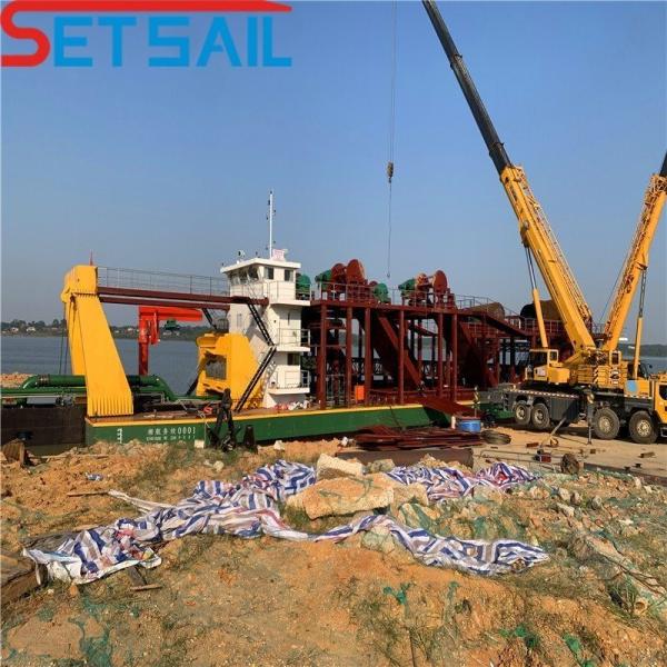 ISO Gold Cutter Suction Dredger Dredging Machine with and Lifelong After-sales