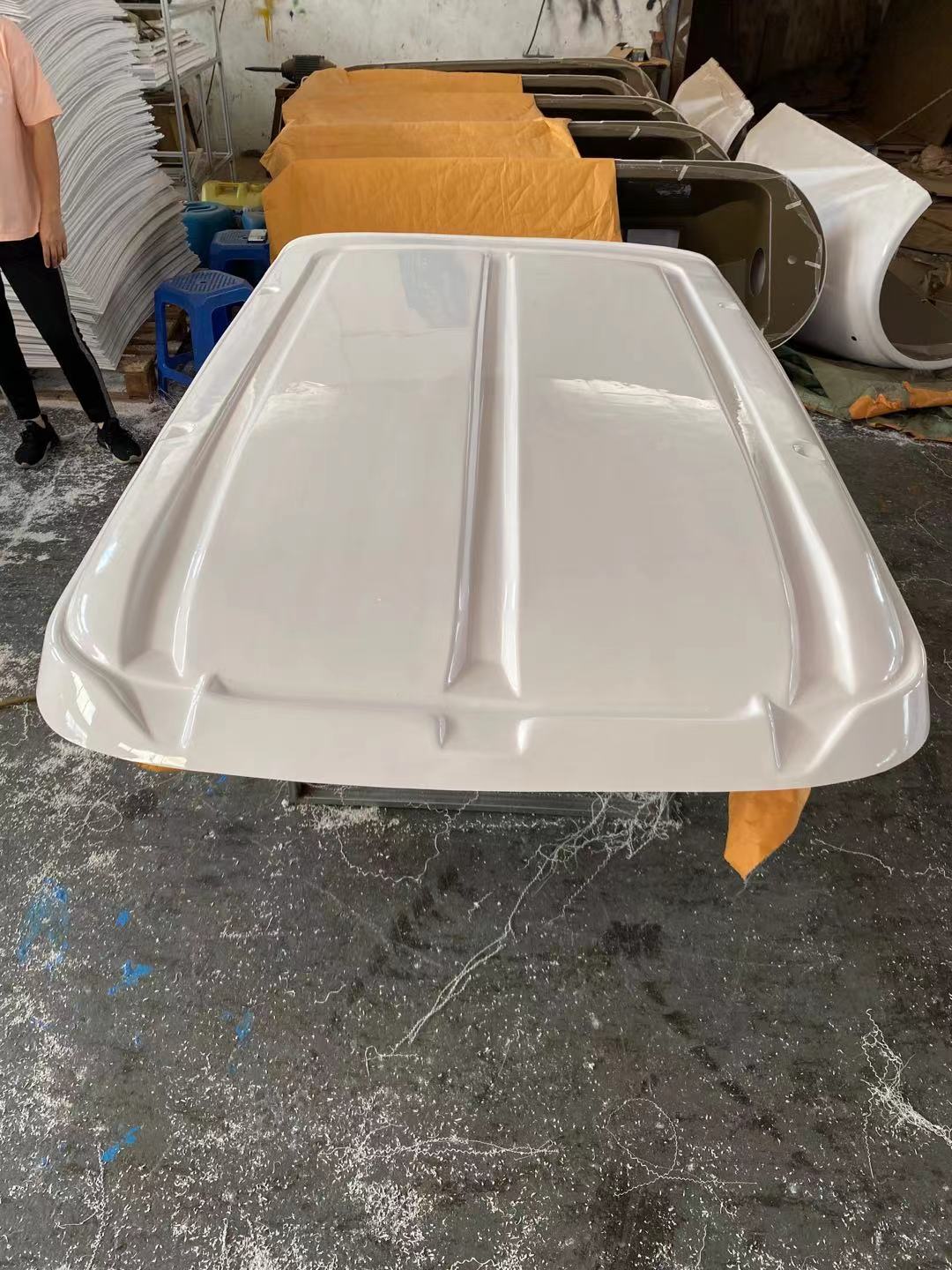 Customized Logo Acceptable Auto Accessories Bumpers Vacuum Forming Service with Mould Plastic Modling Type
