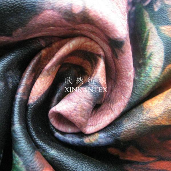 F6205-YH1 fake leather imitation leather artificial leather fabric with digital