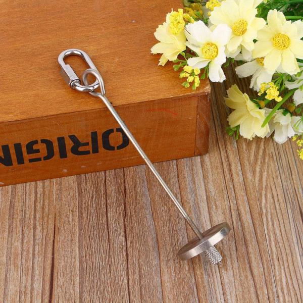 2021 New High Quality Pet Parrots Birds Food Holder Support Stainless Steel Fruit Spear Stick Meat Fruit Vegetable Skewer