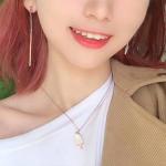 3D Fashion Stainless Steel Jewelry Ice Cream Cone Pendant Necklace