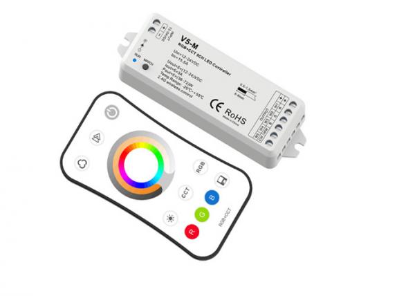 Quality 5 Channel Touch Screen LED RGB Strip RF Controller , LED Strip Lights WIFI Controller  for sale