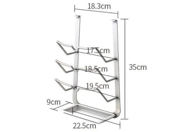 Install Without Hole Punch Kitchen Pull Basket / Stainless Steel Kitchen Lid