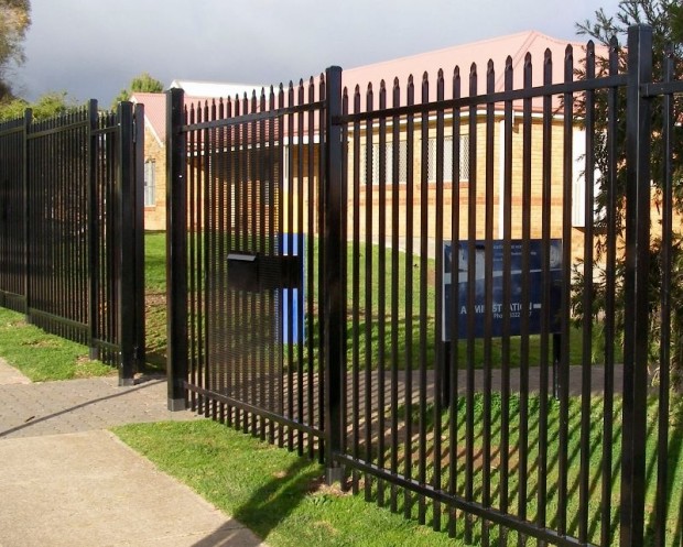 Spear Top Steel Single Gates , 1.8mx2.4m Fencing Tubular Steel