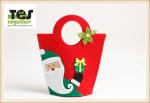 Christmas apple handbag/ Felt bag /Nonwovens/Festival /gift/child