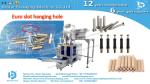 Screws nails dowels 3 kinds of furniture fittings mixing packing in one bag