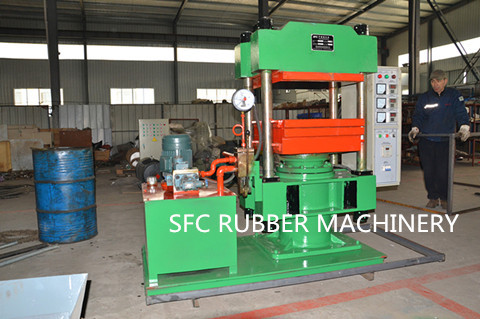 Vertical Rubber Vulcanization Press Rubber Oil Seals Making