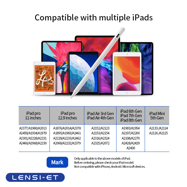 Column Draw Tablet Capacitive Stylus Pen No Delay