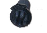 pole mounted Dome Fiber Optic Splice Closure 5 ports sealing for FTTH