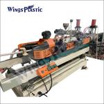 Air Fans Water Cooling PE Corrugated Pipe Production Line 37KW Extruder Power